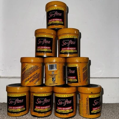 SOFINE So-fine Anti-Dandruff Hair Darkening Cream for Men and Women | 100grams