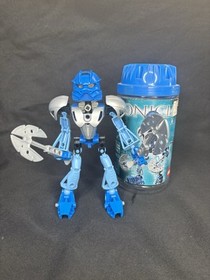 LEGO BIONICLE: Gali Nuva (8570) Blue 100% Complete With Canister No Instructions