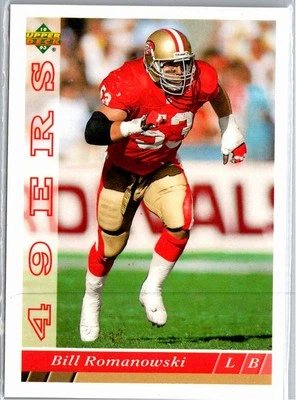 1993 Upper Deck #263 Bill Romanowski - Image 1 of 2