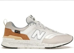NIB NEW BALANCE 997H Retro Beige White Sneaker 9.5 Mens CM997HZZ - Picture 1 of 10