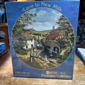 New Lane To New Mill Puzzle Stephen Cummins 1000 Teile Rundpuzzle/Rundpuzzle - Bild 1 von 2
