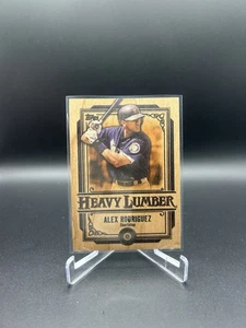 2025 Topps ALEX RODRIGUEZ Heavy Lumber Case Hit SP #HL-41 YANKEES MARINERS - Picture 1 of 2