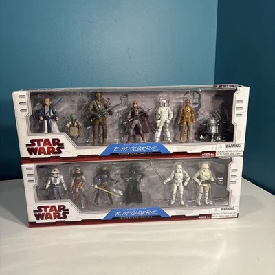 Star Wars Ralph McQuarrie Signature Series Concept Collection Figure Set 1 and 2 - Image 1 of 4