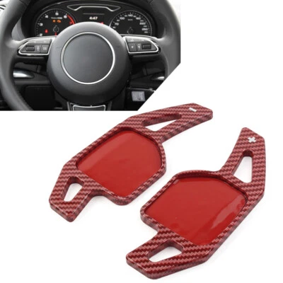 Steering Wheel Paddle Shifter Extension Fit Audi A3 A4 A5 A6 Q3 Q5 Q7 TT TTS ne - Image 1 of 4