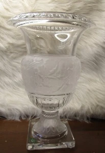 Vintage "Athena" Urn Style Crystal Vase Shannon of Ireland by Godinger - Picture 1 of 12