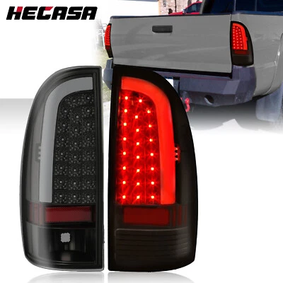 For  Toyota Tacoma 2005-2015 LED Tail Lights Black Smoked Rear Brake Lamps Pair - Image 1 of 4