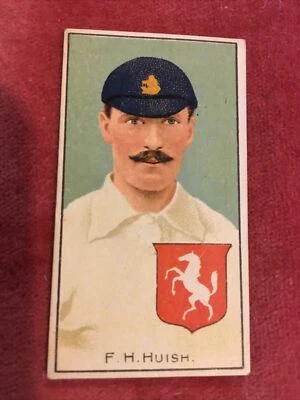 COHEN WEENEN OWNERS, JOCKEYS, FOOTBALLERS, CRICKETERS cigarette card - F H Huish - Image 1 of 2
