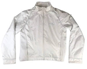 Adidas Vintage White Zip Up Jacket Size 14 - Bild 1 von 11