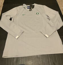 Oregon Ducks Nike 2020 Dry Crew Sweatshirt Men’s Size Small Gray/Green