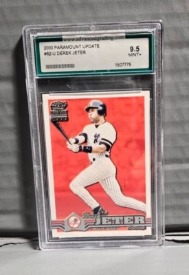 2000 Paramount Update Derek Jeter AGS 9.5 #62-U - Image 1 of 3