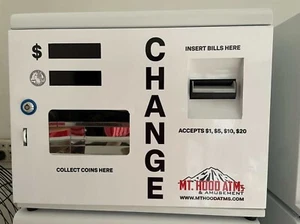 Change Machine, Dollar Bill To Coin - Accepts $1-$20 - 3,000+ Capacity - NIB - Picture 1 of 3