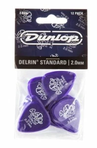 PLAYER'S PACK DE 12 MEDIATORS DUNLOP DELRIN 500 - 2.0 mm - 41P200 - Picture 1 of 5