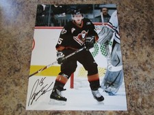 BRANDON KOZUN SIGNED 8x10 GLOSSY PHOTO CALGARY HITMEN (A)