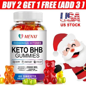 Advanced Keto BHB Gummies 25000MG Apple Cider Vinegar ACV Weight Loss Fat Burner - Picture 1 of 12