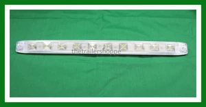 Rectangular Surface Mount White Back Up 20 LED Thin Line Strip Light - Imagen 1 de 1