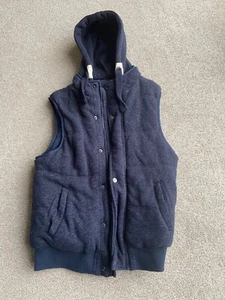 Herren/Jungen Körperwärmer/Weste Zedernholz Zustand Größe XS grau/blau - Bild 1 von 7