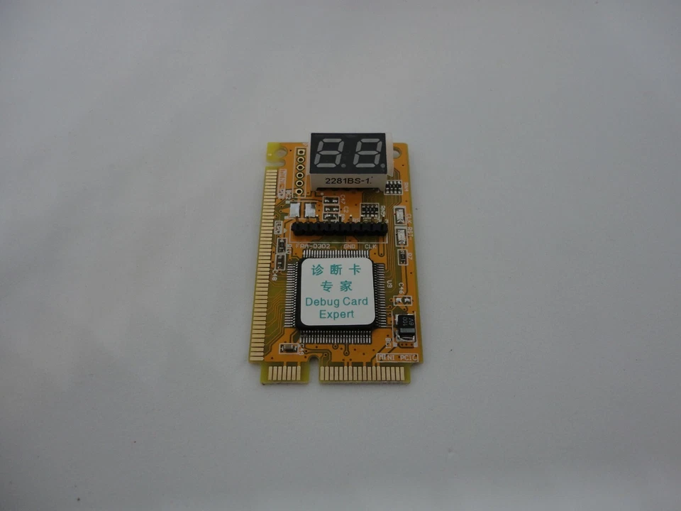 Laptop Mini PCI PCI-E LPC Debug POST BIOS Motherboard Test Card Board Tester - Image 1 of 4