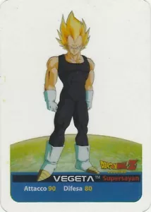 Lamincards Dragon Ball Z Edibas Serie Oro VEGETA N 65 - Imagen 1 de 2
