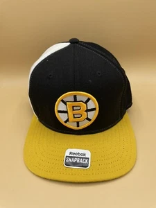 Boston Bruins Reebok Hockey Snapback Hat NHL - Picture 1 of 4