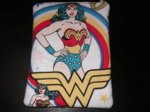 Wonder Woman comic DC zipper fabric mini ipad Kindle case sleeve cover pouch bag - Picture 1 of 1