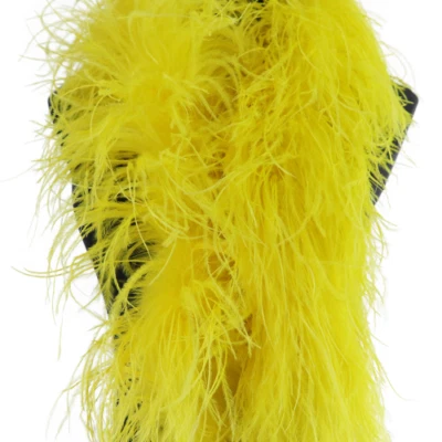 Mantón de boa de plumas de avestruz de 2 metros vintage mullido plumas de avestruz vestido decoración Foto 1 de 4