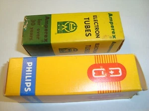One Pair of 12AX7 / ECC83 Tubes, By Philips of Holland, New Tubes - Picture 1 of 3