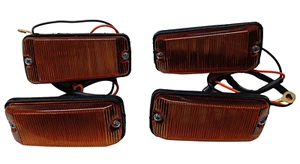 FRONT & REAR SIDE MARKER LIGHTS Set (RH / LH) Suzuki Samurai SJ413 SJ410 2 pair - Picture 1 of 6