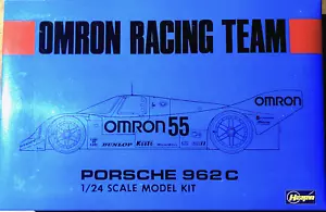 Porsche 962c Omron Racing Team 1/24 Hasegawa Blue Box Edition Modellbausatz - Bild 1 von 3