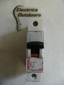 Legrand 1 AMP TYP B 10 kA MCB UNTERBRECHUNGSSCHALTER 230/400V 066 91 BS EN 60898 - Bild 1 von 3