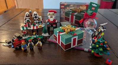 LEGO Navidad Lote Usado 40337 40206 40262 854037 40292 30474 30576 Foto 1 de 4