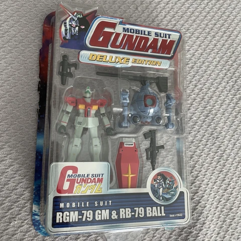 MOBILE SUIT GUNDAM RGM-79 GM & RB-79 BALL 2001 BANDAI SABER MISSING Cover