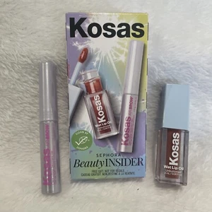Sephora Beauty Insider Birthday Gift KOSAS Wet Lip Oil Gloss & Air Brow Clear - Picture 1 of 5