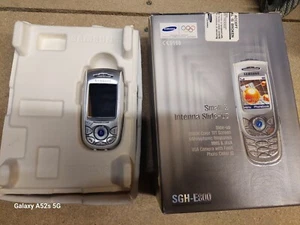 Samsung SGH E800 Silver Mobile Phone Not Cosmetically In Beat Shape - Afbeelding 1 van 4