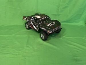Traxxas Slash Brushed 1/16 SCT Roller Chassis W/ Body, Tires. *For Parts/Repair*