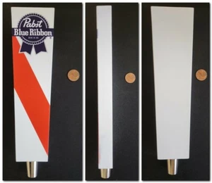 Pabst blaues Band Bier lackiertes Holz Zapfhahngriff nagelneu einwandfrei nie benutzt - Bild 1 von 4