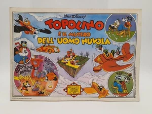 Topolino e il mistero dell'uomo nuvola Le grandi storie di Walt Disney n.5 1987 - Picture 1 of 1