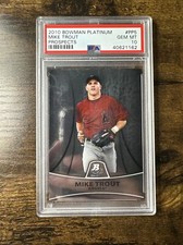 2010 Mike Trout Bowman Platinum Prospects #PP5 RC Rookie PSA 10 GEM MINT Angels