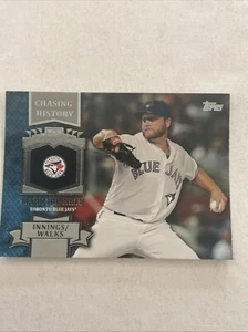 2013 (BLUE JAYS) Topps Mini Chasing History #MCH21 Mark Buehrle ⚾️♨️E - Picture 1 of 4