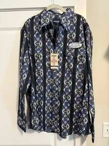 Wrangler Checotah Cavenders Special-XL-perla ajuste clásico para hombre - Imagen 1 de 3