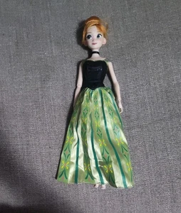 2013 2014 Disney Store Frozen Anna 11" muñeca cantora de lujo articulada - Imagen 1 de 2