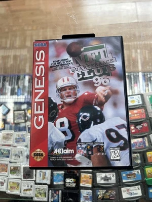 NFL Quarterback Club 96 (Sega Genesis) Completo Foto 1 de 3