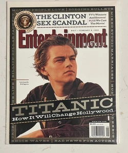 Entertainment Weekly Febr 1998 Leonardo DiCaprio Titanic MINT - NO LABEL - Picture 1 of 1