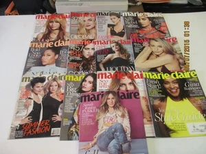 13 Marie Claire Magazine 2009 to 2016 - Picture 1 of 1