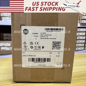 1 pezzo NUOVO sigillato in fabbrica AB 22A-D1P4N104 Allen-Bradley PowerFlex4 unità AC - Foto 1 di 6