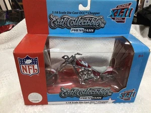 Die Cast Maßstab 1:18 OCC Chopper ERTL Press Pass Super Bowl XLII Sammlerstück - Bild 1 von 4