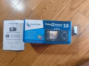 Konwerter wideo na cyfrowy ClearClick 2.0 (2. generacji) z dyskiem flash USB - Zdjęcie 1 z 2