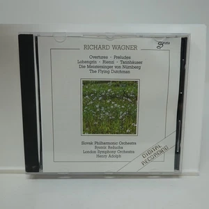 Richard Wagner Overtures & Preludes CD 1980s Digital Recording Classical Sonata - Picture 1 of 2