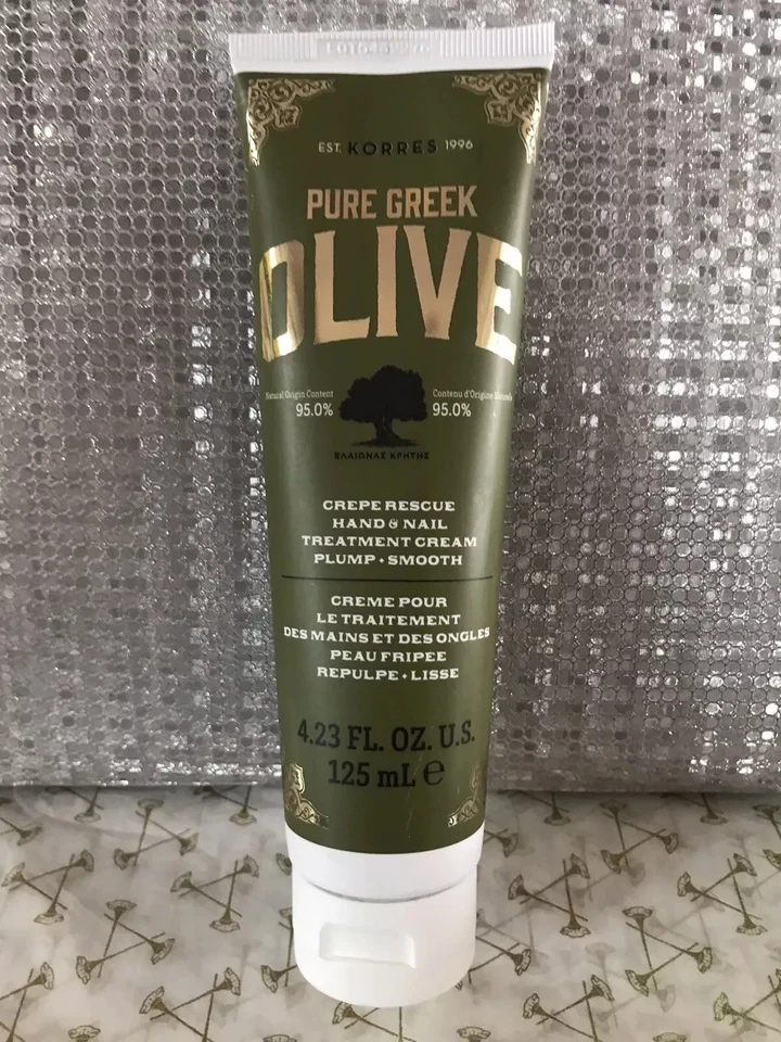 Korres Pure Greek Olive Crepe Rescue Hand & Nail Treatment Cream 125ml versiegelt
