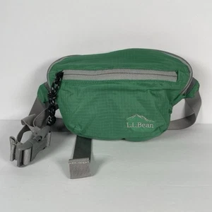Riñonera Ligera Ajustable Verde Llbean Bolsillos Verde Gris Cremallera - Imagen 1 de 7