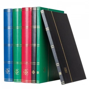 LH BASIC Black Page Stockbook, A4, 32 Page 64 Side - Picture 1 of 9